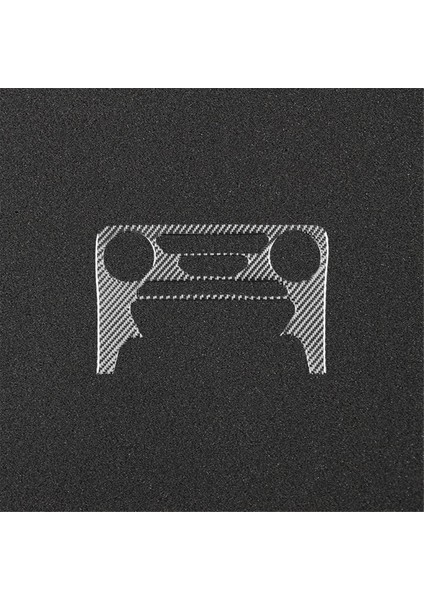 Ford Ranger 2019-2022 Karbon Fiber Araba Merkezi Kontrol A/c Hava Kontrol Paneli Kapağı Döşeme Iç Aksesuarlar (Yurt Dışından) fırsatları