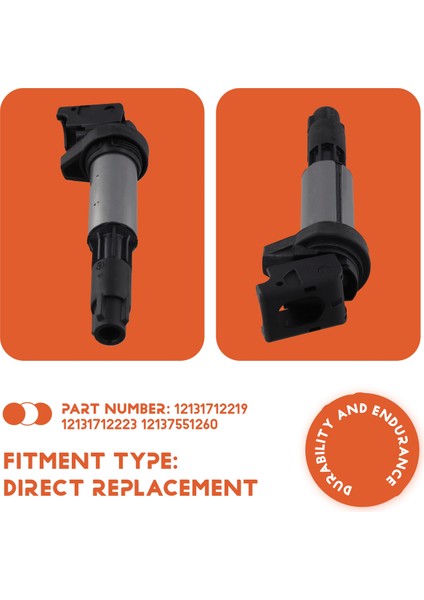 Bmw E46 E53 E60 E70 E71 E90 323I 325I 535I X3 Için Ateşleme Bobini 12131712219 (Yurt Dışından) indirimleri