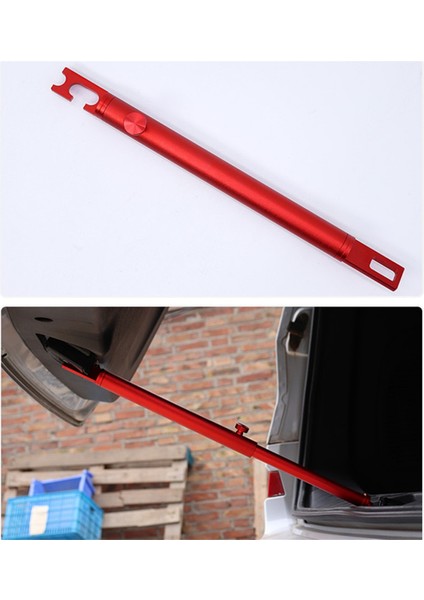 Araba Cilalama Destek Çubuğu Geri Çekilebilir Alüminyum Tutma Araç Bagaj Kapağı Kapı Sabitleme Aletleri Desteği (Yurt Dışından) fiyatları