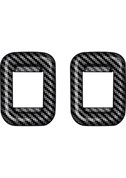 Araba Orta Kapı Cam Kaldırma Anahtarı Trim Sticker Pencere Kontrol Düğmesi Çerçevesi Toyota Roomy 2022 Karbon Fiber Desen (Yurt Dışından)