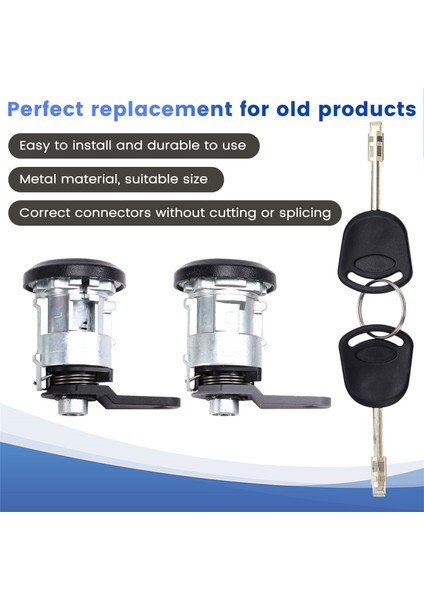 Araba Kapı Kilidi Silindir Seti Anahtarlı Araba Kapı Kilidi Silindiri 96FGA22050CGPA 191564789897 Ford Fiesta 1995-2002 Için (Yurt Dışından) indirimleri