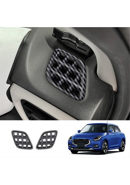 Araba Gösterge Paneli Klima Hava Çıkışı Trim Çerçeve Sticker Iç Aksesuarlar Suzuki Swift 2024,C (Yurt Dışından) fırsatları
