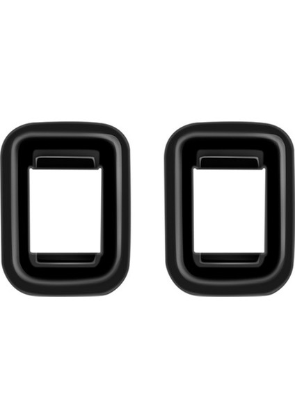 Araba Orta Kapı Cam Kaldırma Anahtarı Trim Sticker Cam Kontrol Düğmesi Çerçevesi Toyota Roomy 2022 Parlak Siyah (Yurt Dışından)