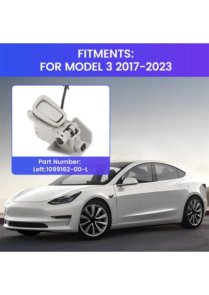 1 Adet Araba Sürücü Tarafı Arka Iç Tavan Mont Kancası Montajı Tesla Model 3 2017-2023 1099162-00-L Sol (Yurt Dışından) fırsatları