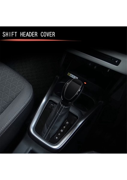 Araba Vites Başlığı Trim Sticker Vites Topuzu Trim Iç Aksesuarlar Suzuki Swift 2024 Parlak Siyah (Yurt Dışından) fiyatları
