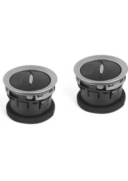 2 Adet Araba Gösterge Paneli Klima Havalandırma Nozulu DK49-64930-B91 Ford Fiesta 2009-2013 Klima Hava Çıkışı DK4964930B91 (Yurt Dışından)