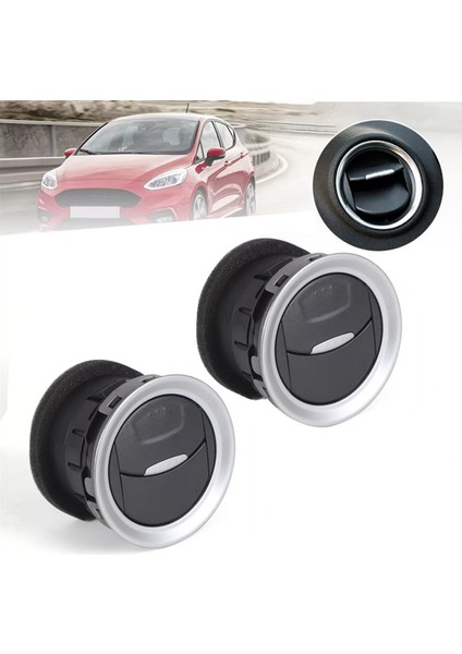 2 Adet Araba Gösterge Paneli Klima Havalandırma Nozulu DK49-64930-B91 Ford Fiesta 2009-2013 Klima Hava Çıkışı DK4964930B91 (Yurt Dışından) modelleri