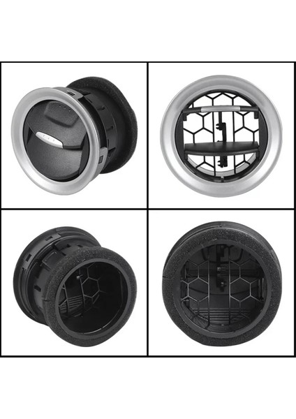 2 Adet Araba Gösterge Paneli Klima Havalandırma Nozulu DK49-64930-B91 Ford Fiesta 2009-2013 Klima Hava Çıkışı DK4964930B91 (Yurt Dışından) indirimleri