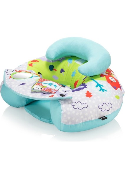 Funny Animals Mavi Sırt Destekli Bebek Yer Minderi 43x60 cm Çıkarılabilir Oyun Paneli modelleri