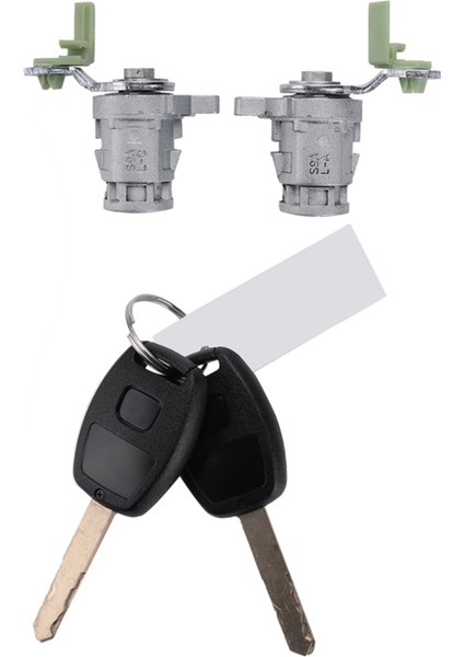 Honda Accord Civic Odyssey S2000 Cr-V Için 2 Anahtarlı Sol ve Sağ Kapı Kilidi Silindiri 72185-S9A-013 72145-S73-003 72146 (Yurt Dışından)