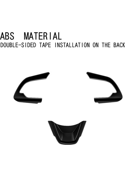 Araba Direksiyon Simidi Trim Sticker Direksiyon Simidi Düğmeleri Trim Iç Aksesuarlar Suzuki Swift 2024 Parlak Siyah (Yurt Dışından) indirimleri