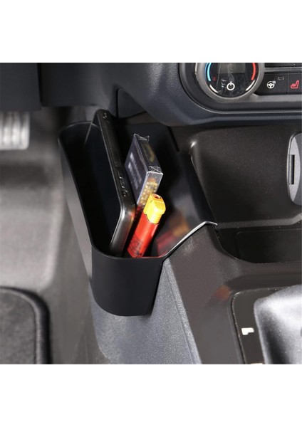 Ford Bronco 2021-2025 Için Orta Konsol Vites Kolu Düzenleyici Tepsi Vites Tarafı Depolama Kutusu Iç Aksesuarlar (Yurt Dışından) fırsatları