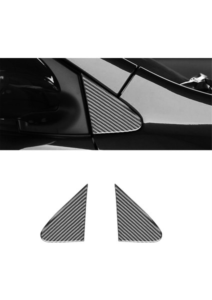 Toyota Corolla 2007-2013 Için Karbon Fiber Dikiz Aynası A Sütunu Kapak Paneli Trim Sticker Dış Aksesuarlar (Yurt Dışından) modelleri