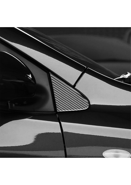 Toyota Corolla 2007-2013 Için Karbon Fiber Dikiz Aynası A Sütunu Kapak Paneli Trim Sticker Dış Aksesuarlar (Yurt Dışından) fırsatları