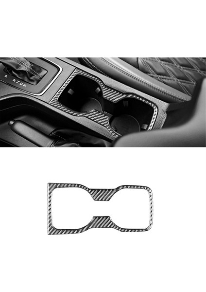 Ford Ranger 2019-2022 Karbon Fiber Araba Orta Konsol Bardak Tutucu Kapağı Döşeme Iç Aksesuarlar (Yurt Dışından) indirimleri