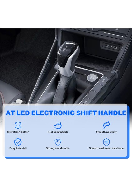 Otomatik Vites Topuzu LED Vites Kolu Hentbol Vw Golf 6 7 Mk6 Mk7 Passat cc B7 Jetta Mk6,b (Yurt Dışından) fiyatları