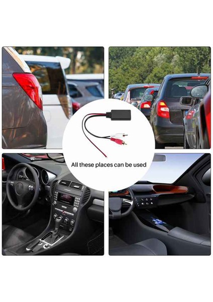 10 Adet Araba Evrensel Kablosuz Bluetooth Modülü Müzik Adaptörü Rca Aux Ses Kablosu (Yurt Dışından) indirimleri