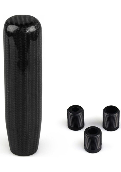 Evrensel Araba 13CM Vites Topuzu Karbon Fiber Kişilik Dekoratif Vites Topuzu Araba Modifikasyon Vites Topuzu Parçaları (Yurt Dışından)