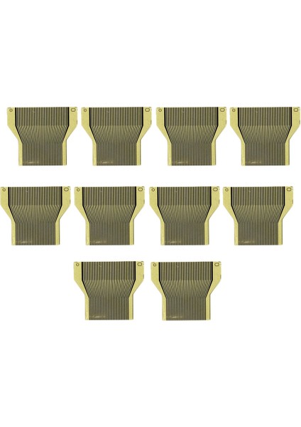 10 Adet Araba Enstrüman Tanılama LCD Ekran Şerit Düz Kablo Vw Fox Golf G4 Şerit Piksel Onarım Konnektörü (Yurt Dışından)