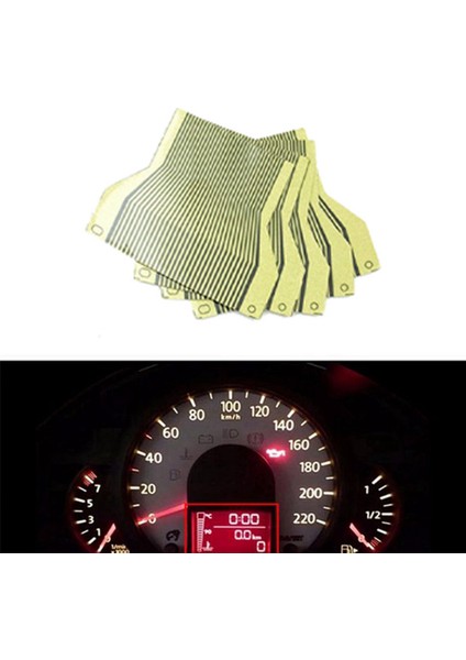 10 Adet Araba Enstrüman Tanılama LCD Ekran Şerit Düz Kablo Vw Fox Golf G4 Şerit Piksel Onarım Konnektörü (Yurt Dışından) modelleri