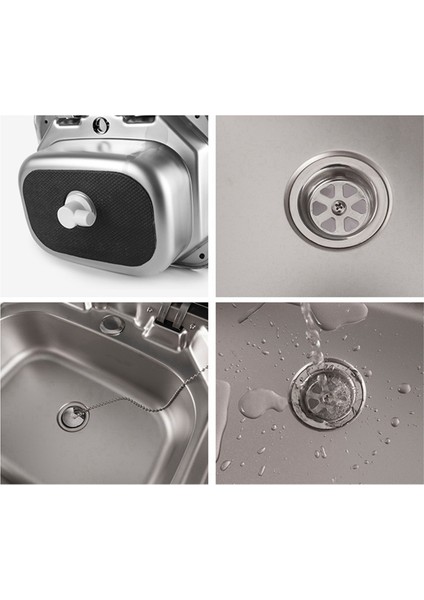 Lavabo Atık Tahliye Tıkacı Delik Açı Bağlantısı, Atık Tıkacı Lavabo Havza Tahliye Filtresi Karavan Tekne Için, Borusuz (Yurt Dışından) modelleri