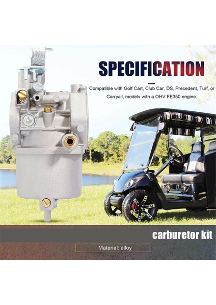 Golf Arabası Kulübü Ds Precedent Çim Taşıyıcı FE350 1996-UP 1016441-01,1016438, 1016439 Için Karbüratör (Yurt Dışından)