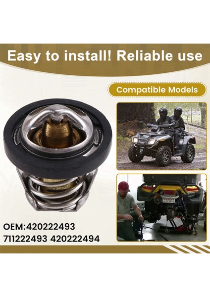 420222494 Bombardier Can-Am Outlander / Max 800 800R Efı 4x4 2006 - 2015 Için Termostat (Yurt Dışından) indirimleri