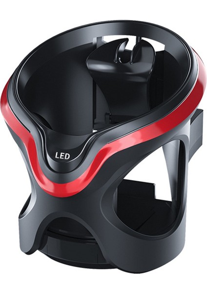 Çok Işlevli Araba Bardak Tutucu LED Işıklı Sarsıntı Önleyici Kolay Kurulum Otomotiv Havalandırma Bardağı Araba Aksesuarları (Yurt Dışından)