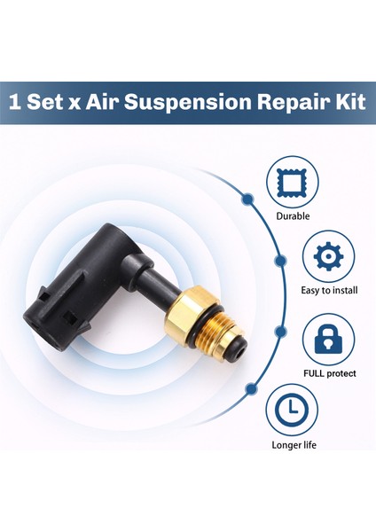 1set 68084809AA 68029912AE Basınç Valfi Hava Süspansiyon Destek Dirsek Onarım Kiti Jeep Grand Cherokee Wk2 2011-2020 Için (Yurt Dışından) fırsatları