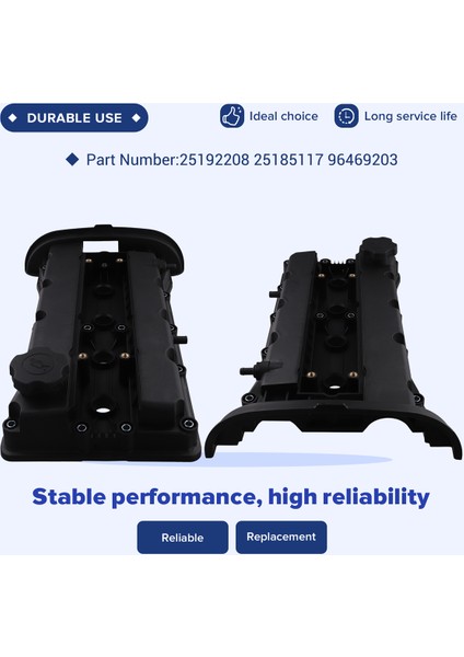 25192208 Chevrolet Aveo Kalos 2003-2009 Için Araba Motor Vana Kapağı 25185117 96469203 (Yurt Dışından) indirimleri