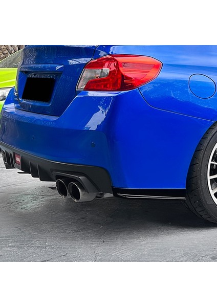 Araba Arka Tampon Dudak Difüzör Ayırıcı Kanatlı Önlük Spoiler Subaru Wrx Stı Va 2015-2021 Parlak Siyah (Yurt Dışından) modelleri