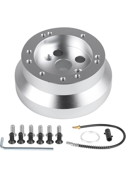 5 ve 6 Delikli Billet Direksiyon Simidi Göbeği Adaptörü Chevrolet Chevy 1969-1994 Kısa Göbek Konnektörü Araba Aksesuarları (Yurt Dışından)