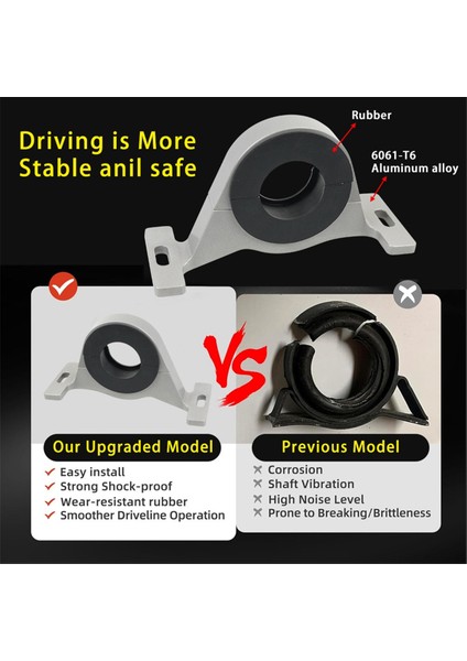 52123980AD Dodge Charger Challenger Chrysler 300 Hellcat 394 2015-53010735AB 3180-31,B Için Araba Orta Rulman Desteği (Yurt Dışından) modelleri