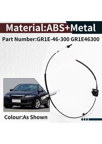 GR1E-46-300 Mazda 6 Gg 5AT GR1E46300 Için Araç Kilitleme Kablosu Çekme Kablosu Bağlantısı (Yurt Dışından) indirimleri