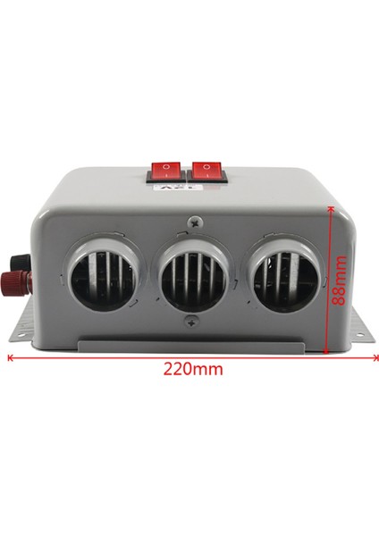 600W Araba Evrensel Elektrikli Isıtıcı Kitleri 3 Delikli 12V Dc Isıtma Fanı Buğu Çözücü Cam Buz Çözücü Buğu Çözücü (Yurt Dışından) fiyatları