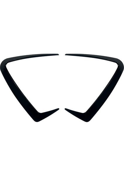 Araba Ön Tampon Ayırıcı Spoiler Sis Lambası Spoiler Kapağı Döşeme Bmw X3 G45 M Sport 2025+ Parlak Siyah (Yurt Dışından)