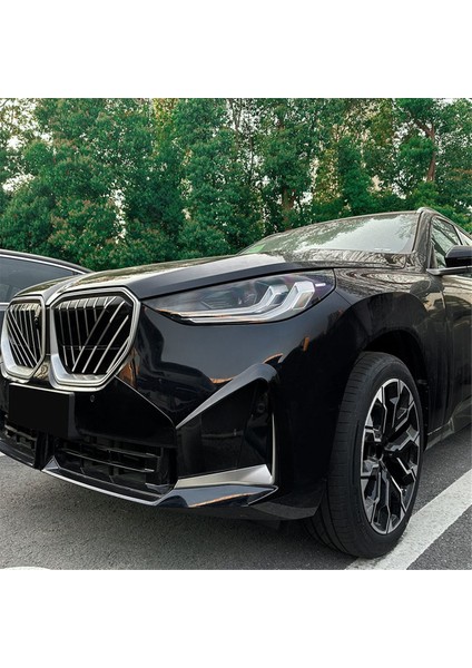 Araba Ön Tampon Ayırıcı Spoiler Sis Lambası Spoiler Kapağı Döşeme Bmw X3 G45 M Sport 2025+ Parlak Siyah (Yurt Dışından) indirimleri