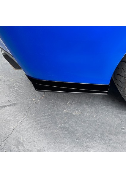 Araba Arka Tampon Dudak Difüzör Ayırıcı Kanatlı Önlük Spoiler Subaru Wrx Stı Va 2015-2021 Parlak Siyah (Yurt Dışından) indirimleri