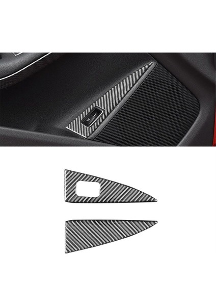 Mercedes Benz Cla C117 Gla X156 A Sınıfı W176 Karbon Fiber Bagaj Anahtarı Düğme Kapağı Döşeme Iç Aksesuarlar (Yurt Dışından) fırsatları