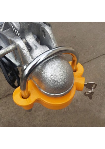 Evrensel Römork Bağlantı Parçası Bağlantı Kilidi Çekme Topu Güvenlik Hırsızlığa Karşı Ayarlanabilir Ağır Hizmet Tipi Araç Kamyonet Karavan (Yurt Dışından) modelleri