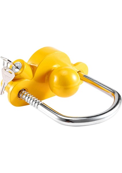 Evrensel Römork Bağlantı Parçası Bağlantı Kilidi Çekme Topu Güvenlik Hırsızlığa Karşı Ayarlanabilir Ağır Hizmet Tipi Araç Kamyonet Karavan (Yurt Dışından) fırsatları