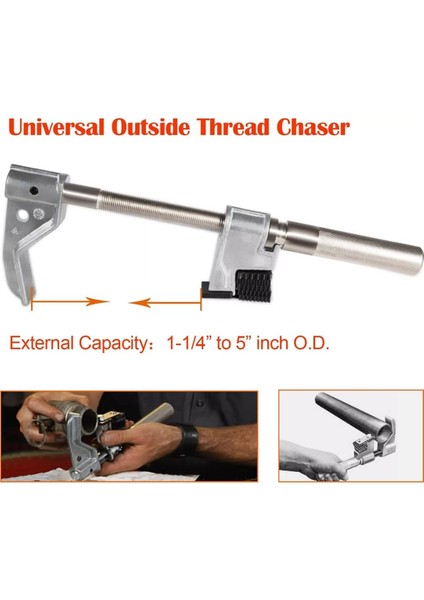 7402 Üniversal Dış Dişli Kovalayıcı ve 202817 Metrik Kalıp Seti (6 Kalıp) Diş Onarım Aleti Için (Yurt Dışından) indirimleri