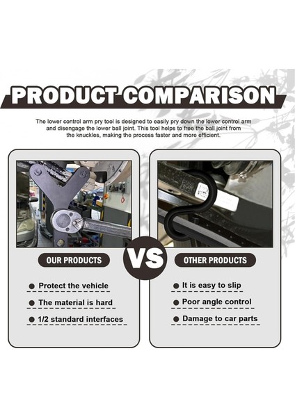 Alt Kontrol Kolu Kaldırma Alet Takımı, 1/2 Inç Süspansiyon Özel Burç Aleti ve Kaldırma Çubuğu Anahtar Adaptörü Başlığı (Yurt Dışından) indirimleri