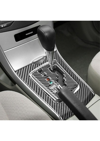 Toyota Corolla 2007-2013 Orta Konsol Vites Paneli Kapağı Trim Sticker Iç Aksesuarlar Için Karbon Fiber (Yurt Dışından) indirimleri