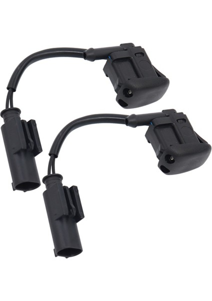 1 Çift Yeni Ön Cam Isıtmalı Yıkama Püskürtme Ucu Jet 61668361039 Bmw 5 Serisi E39 1997-2003 525I 528I 530I M5 (Yurt Dışından)