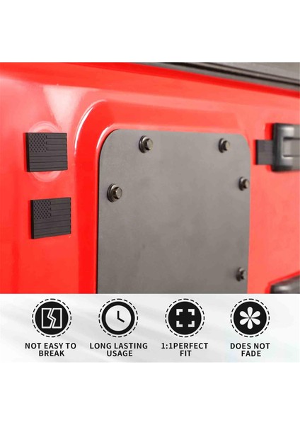 Araba Arka Kapı Bagaj Kapağı Kauçuk Tıpa Su Geçirmez Tıpalar Jeep Wrangler Jk 2007-2017 Yedek Lastik Tıpa Parçaları (Yurt Dışından) indirimleri