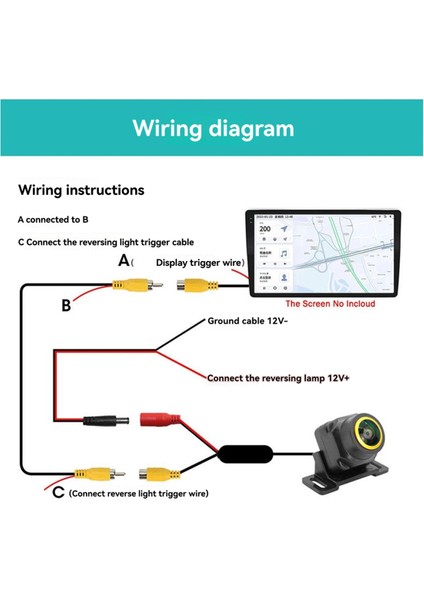 Ahd 1080P Kamera Araba Akıllı Dinamik Yörünge Izleri Park Çizgisi Kamerası Arka Görüş Geri Görüş Kamerası (Yurt Dışından) modelleri