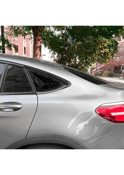 Araba Arka Üçgen Pencere Panjurları Panjurlar Perde Kapak Trimi Benz Glc Coupe C253 2016-2022 Parlak Siyah (Yurt Dışından) fırsatları