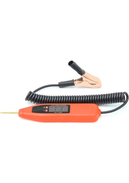 5-120V Araba LCD Dijital Elektrik Voltaj Test Cihazı Kalem Probu Kalem Dedektörü Temassız Devre Test Cihazı Otomotiv (Yurt Dışından)