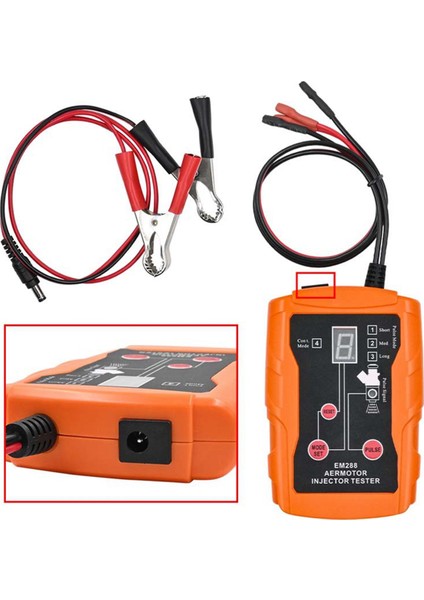Aermotor EM288 Araba Yakıt Enjektör Test Cihazı 8 Darbe Modu Yakıt Enjektör Test Cihazı Yakıt Enjeksiyon Memesi Test Cihazı Aracı (Yurt Dışından) fiyatları